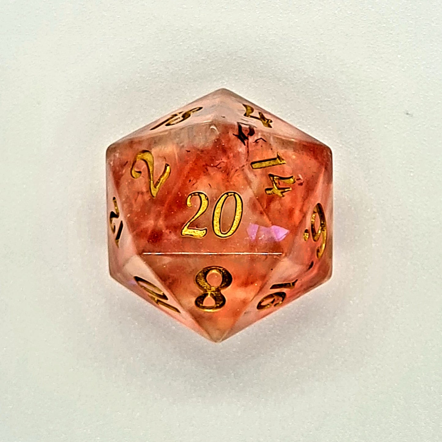 Chunky strawberry dice