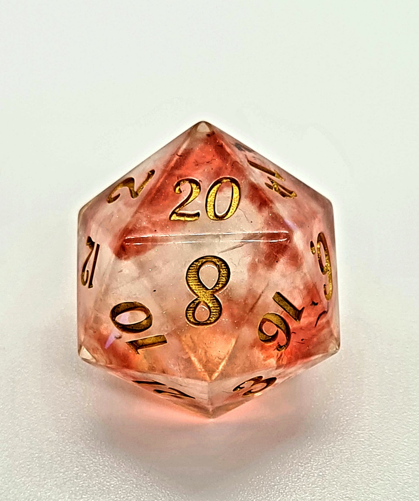 Chunky strawberry dice